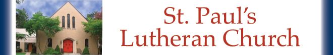 Saint Paul's Evangelical Lutheran Church Food Pantry