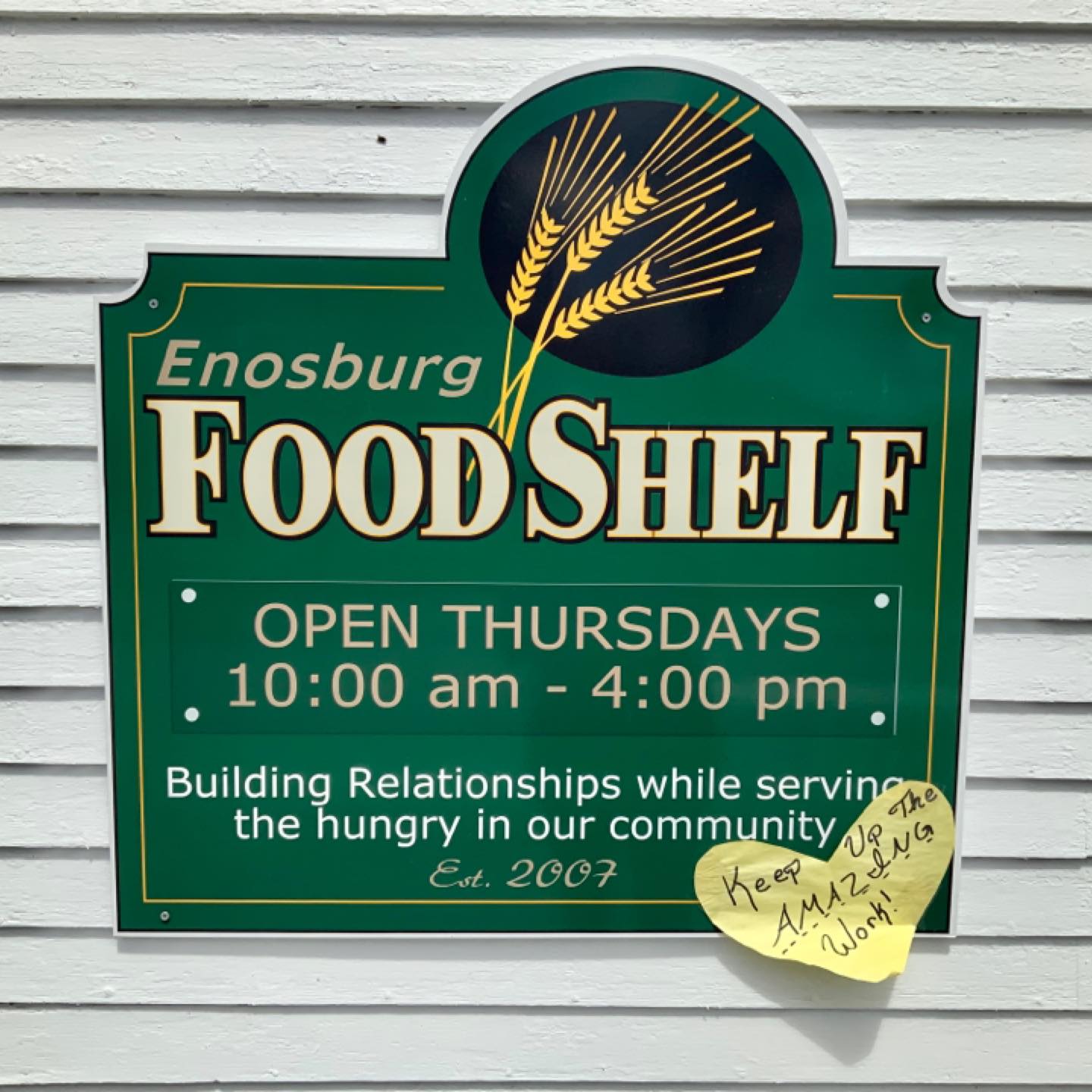 Enosburg Food Shelf