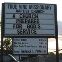 True Vine Baptist Church Food Pantry