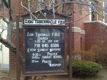 Zion Tabaernacle FBH Church - Food Pantary