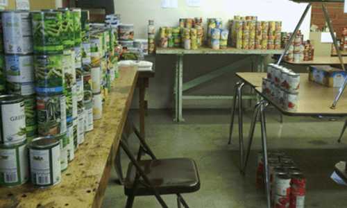 League of Volunteers Emergency Food Bank