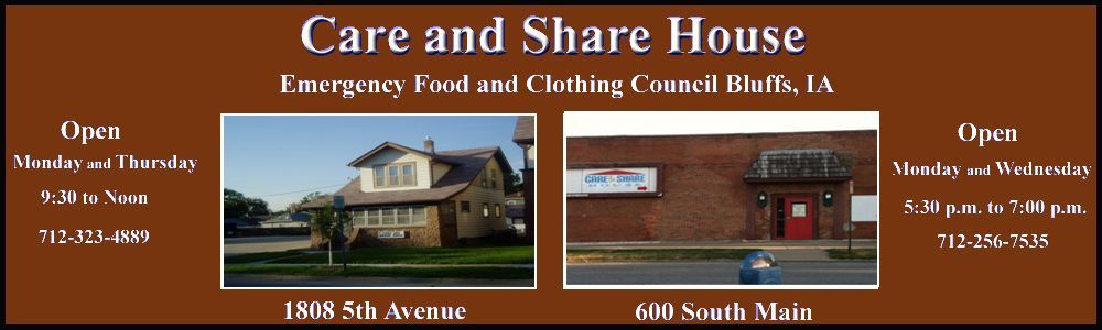 Care and Share House Main Street