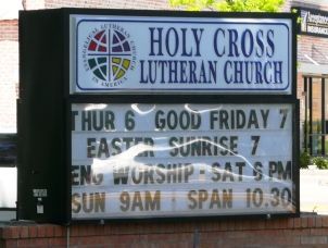East Spring Branch Food Pantry at at Holy Cross Lutheran Church