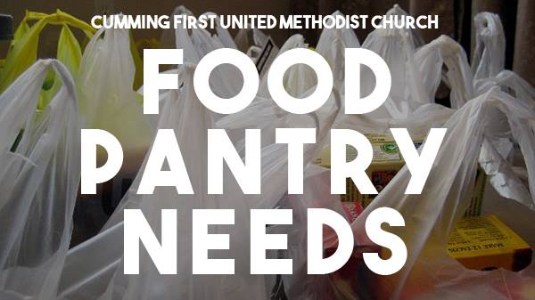 Cumming First United Methodist Church Food Pantry