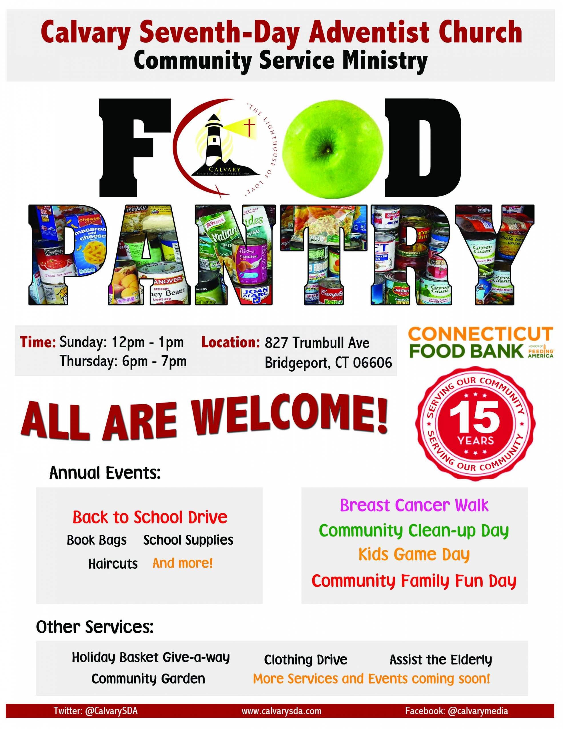 Calvary SDA Food Pantry - FoodPantries.org