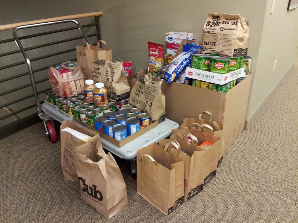 Davis Law Group Food Drive