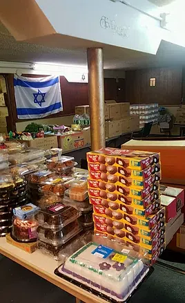 Yeshivat Tzion Synagogue Free Food Pantry