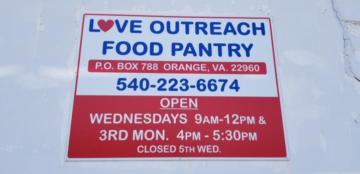 Love Outreach Food Pantry