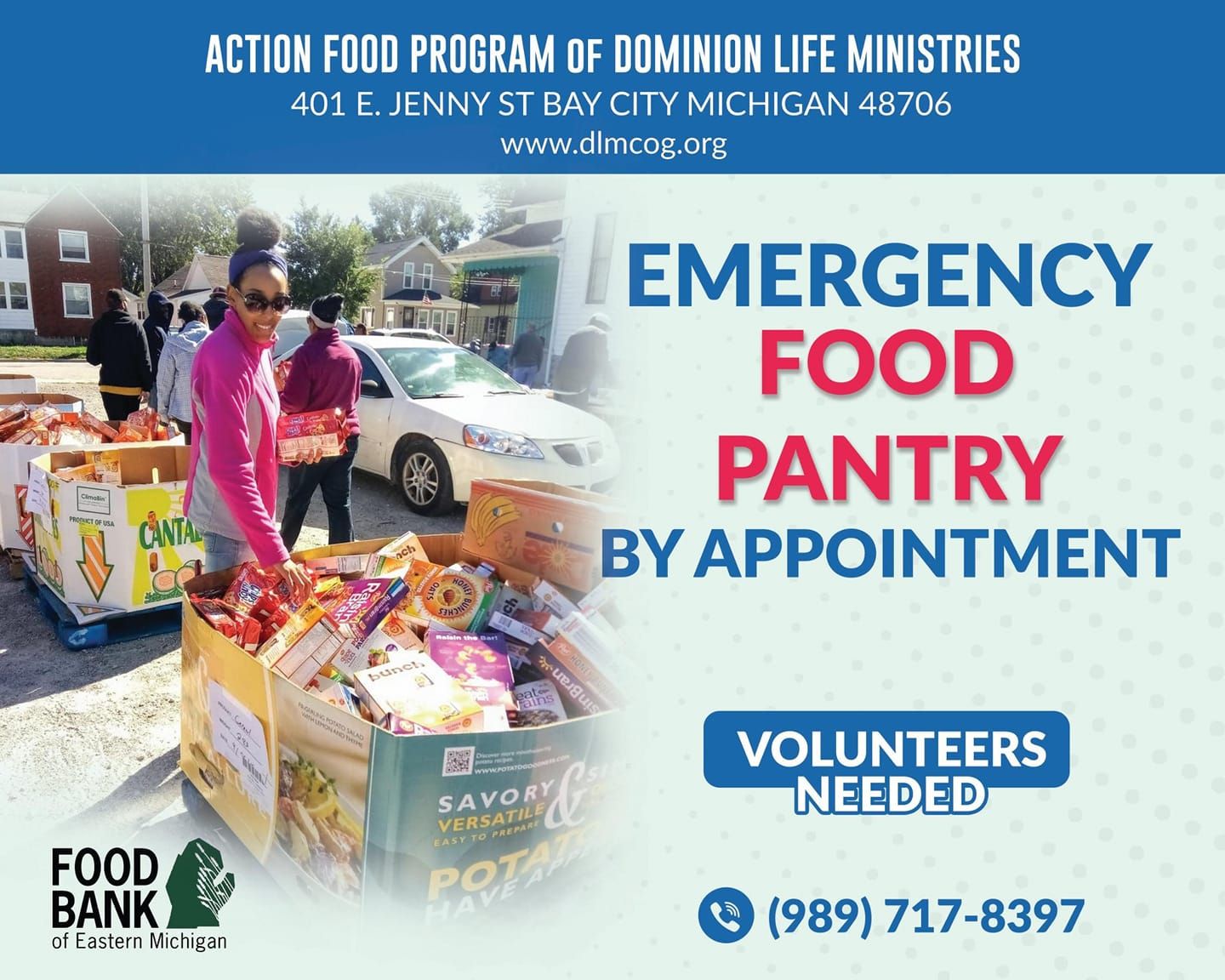 Action Food Program at Dominion Life Ministries Church of God