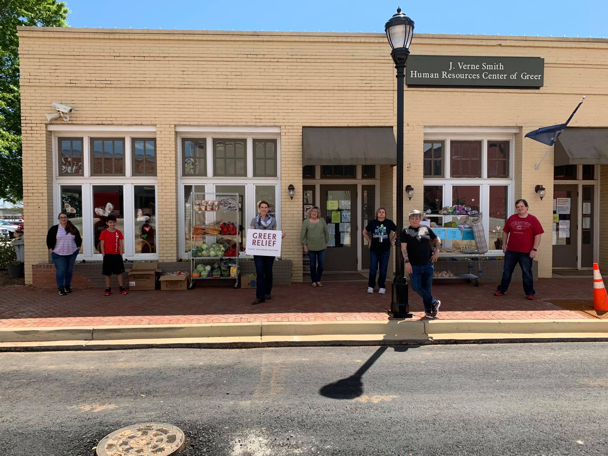 Food Pantry at Greer Relief & Resources Agency