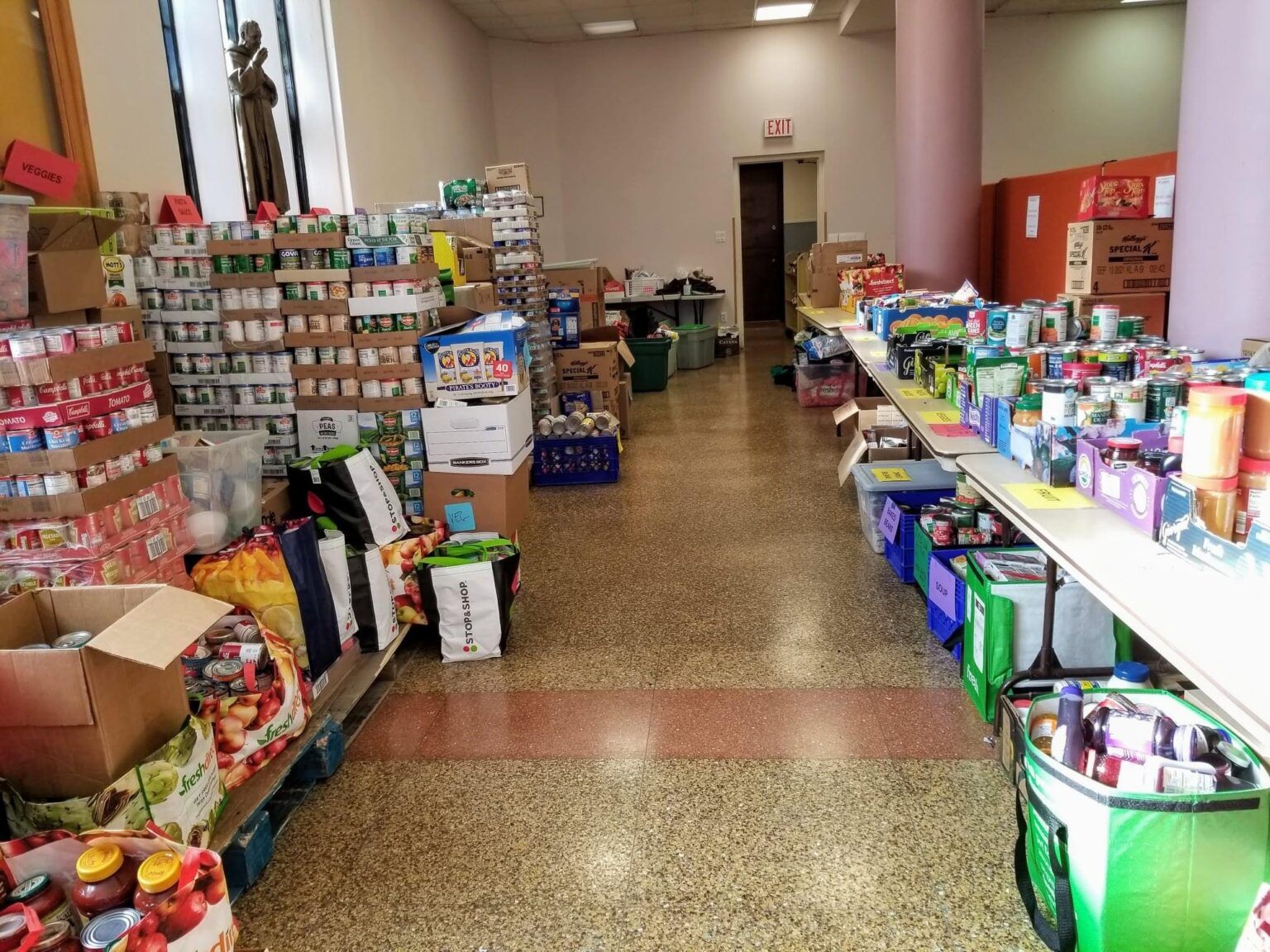 The Food Pantry at Our Lady of Sorrows