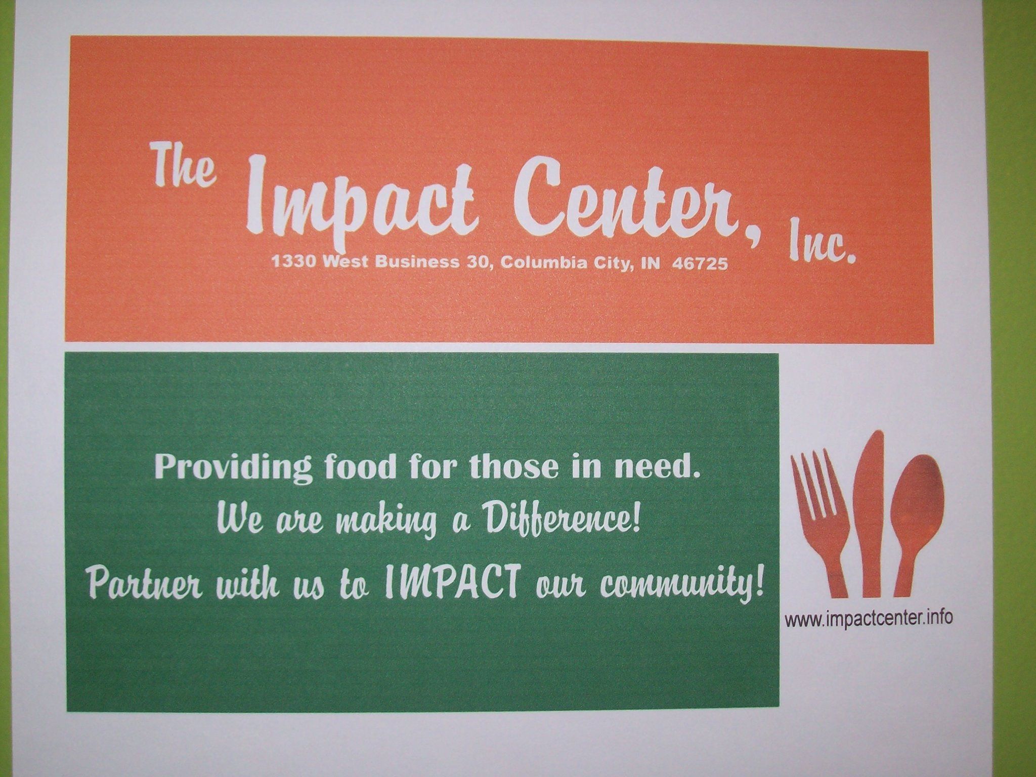 Difference Makers, INC dba The Impact Center Food Pantry