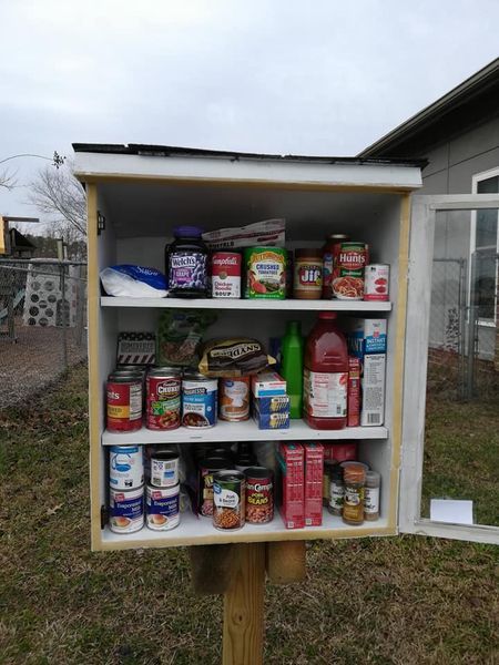 Little Free Pantry at UUCG