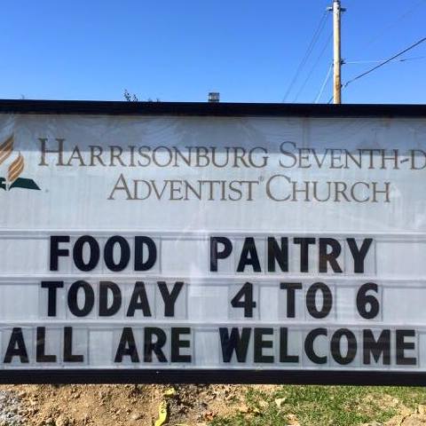 Harrisonburg Adventist  Community Food Pantry