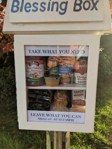 Blessing Box at Presbyterian Church