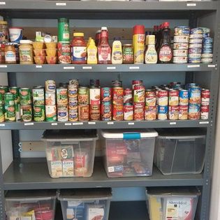 Top Cupboard Food Pantry at the Trinity Episcopal Church