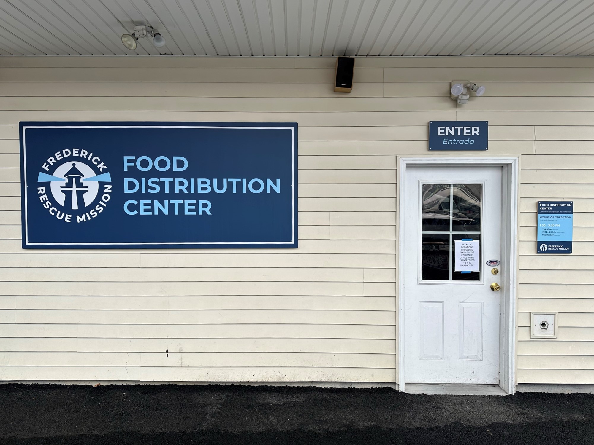 Frederick Rescue Mission Food Pantry