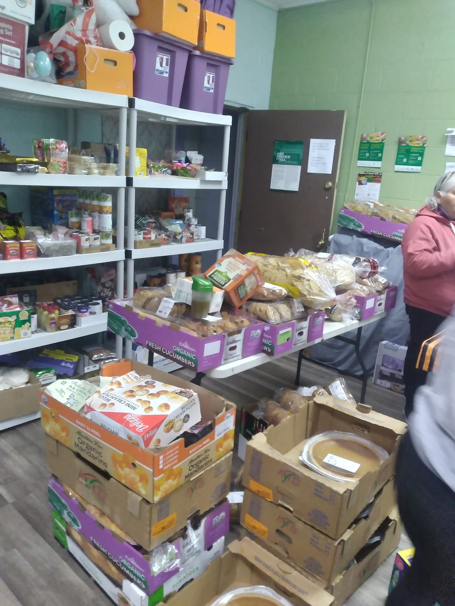 New Beginnings Family Services Food Pantry