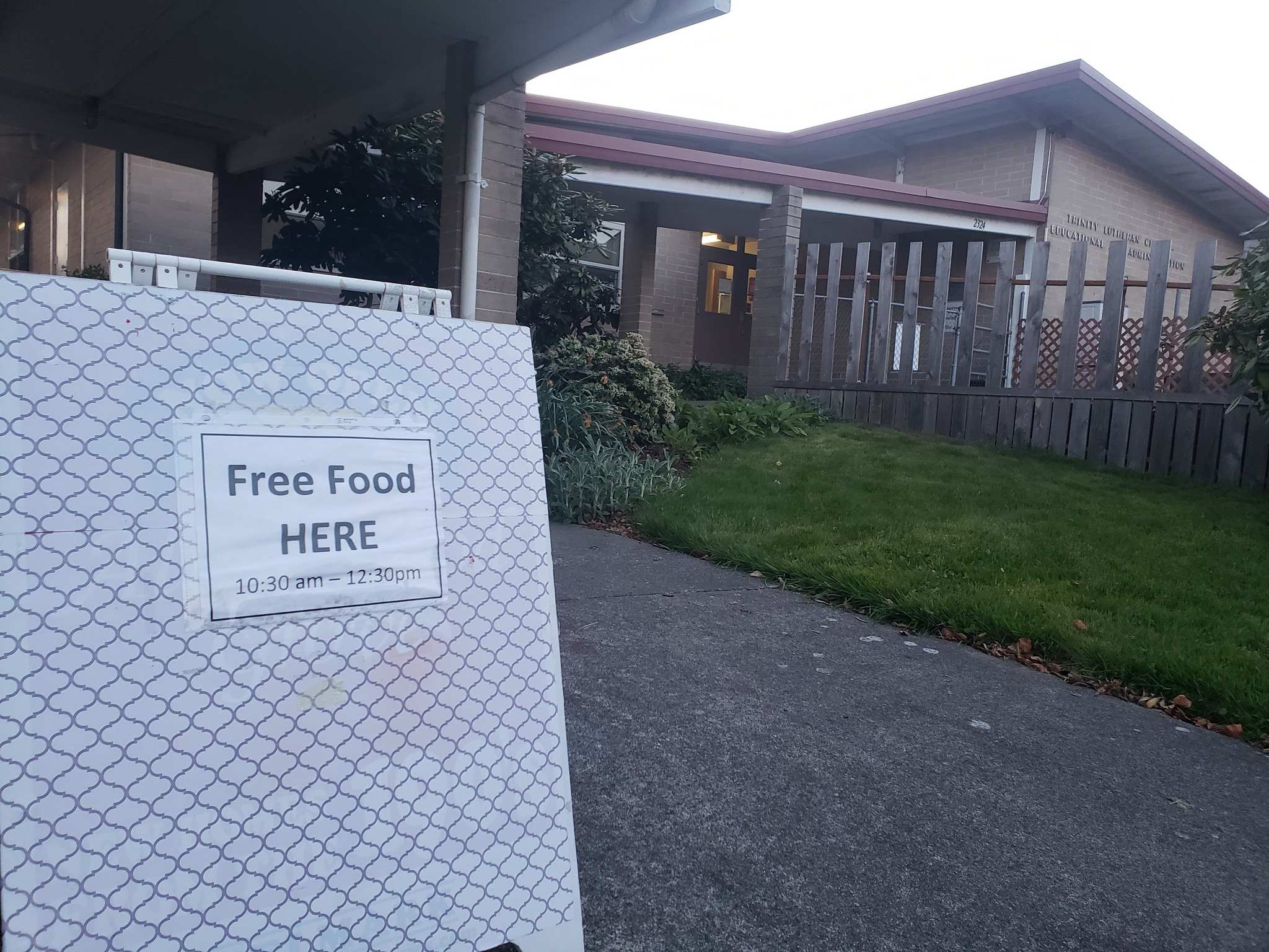 Trinity Aid Bank / Food Pantry at Trinity Lutheran Church 
