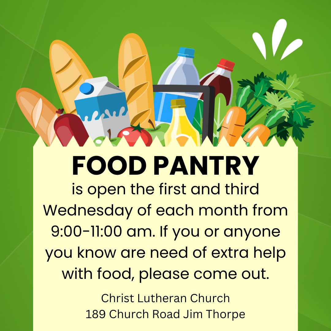 Christ Lutheran Church Food Pantry