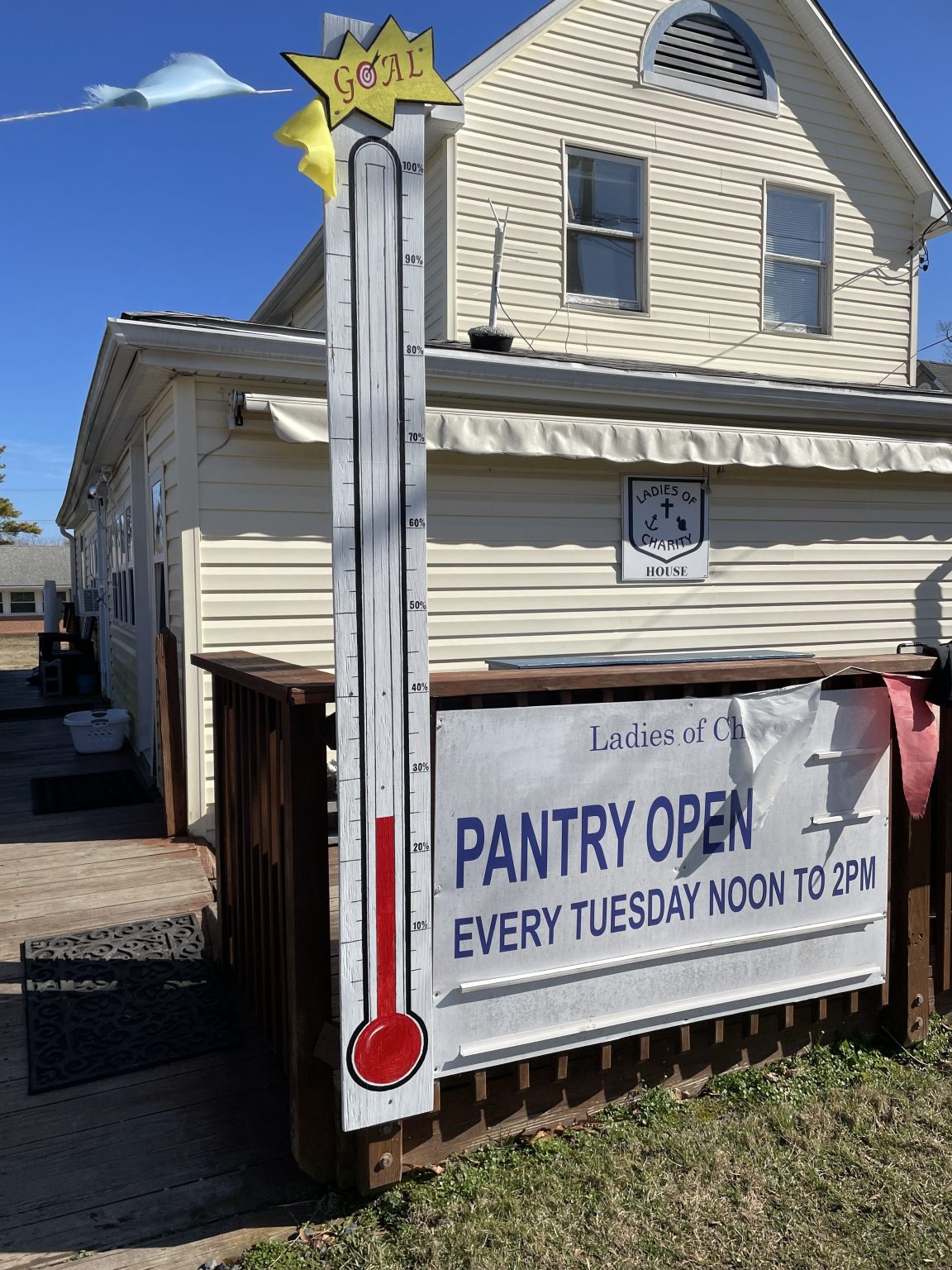 Food Pantry at Ladies of Charity of Calvert County 