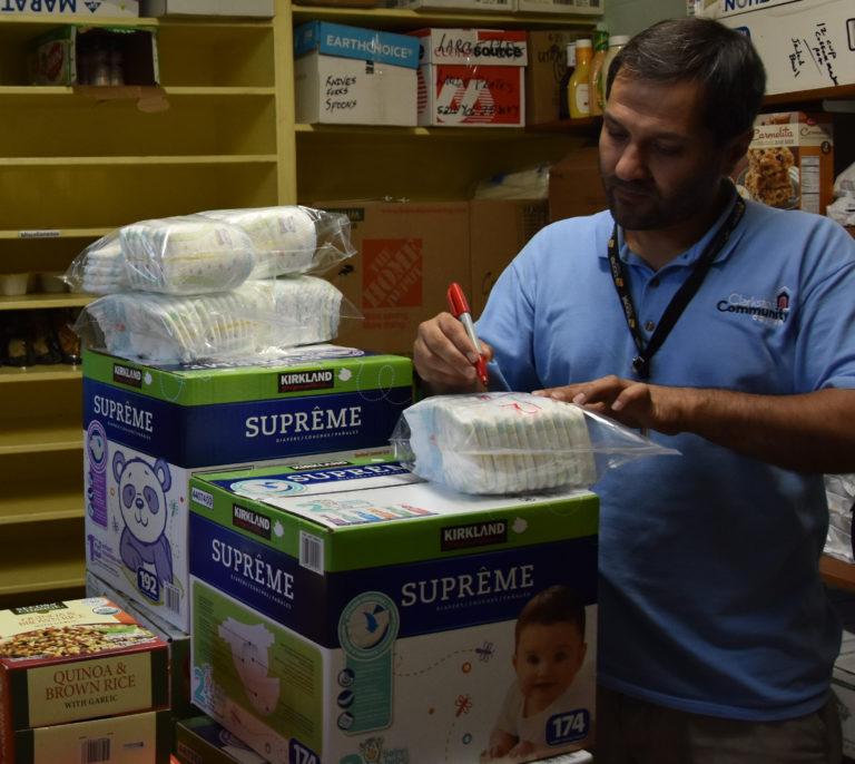 Clarkston Cares Food Pantry at the Clarkston Community Center 