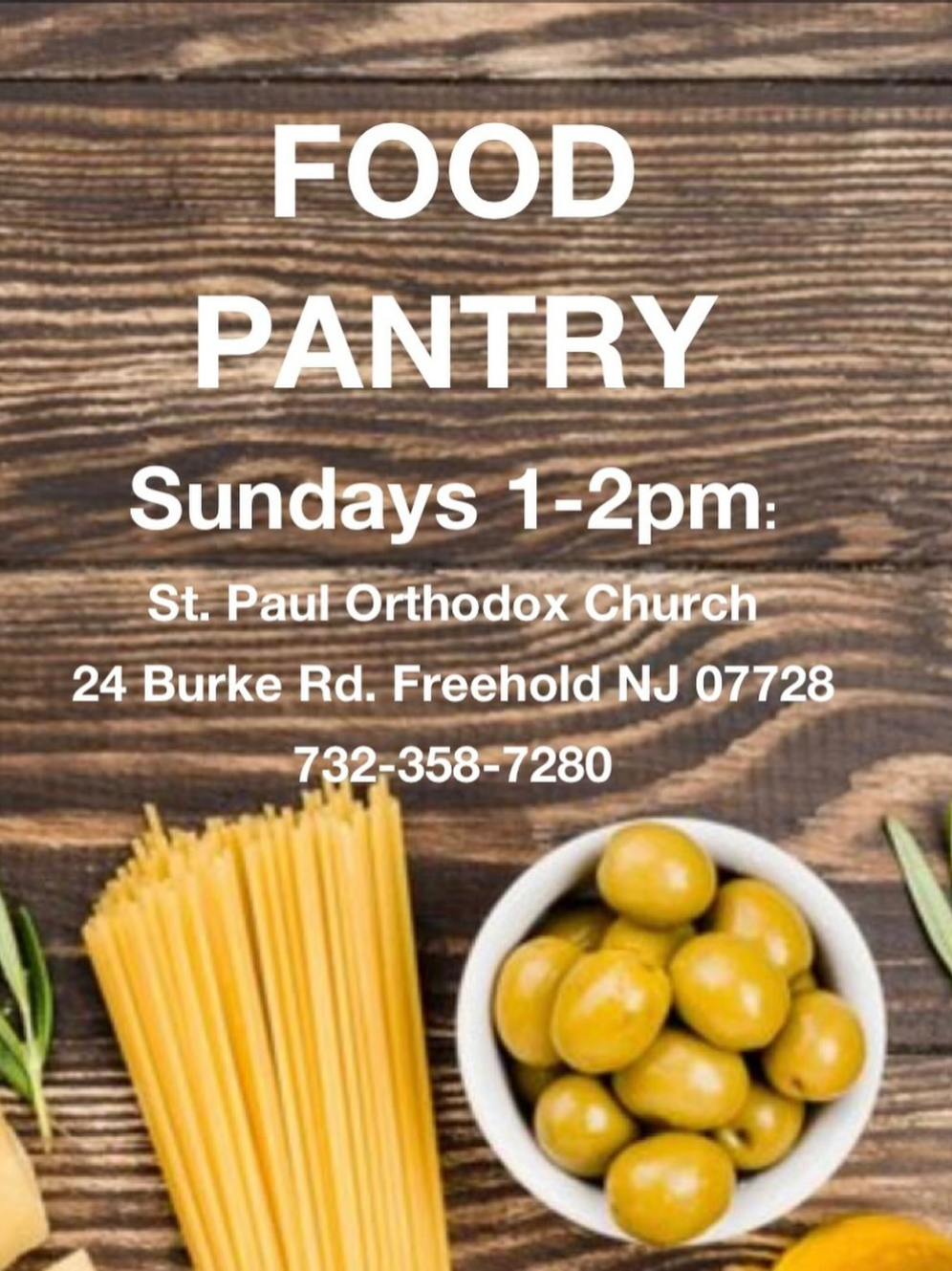 Saint Paul Orthodox Church Food Pantry Saint Paul Orthodox Church Food Pantry