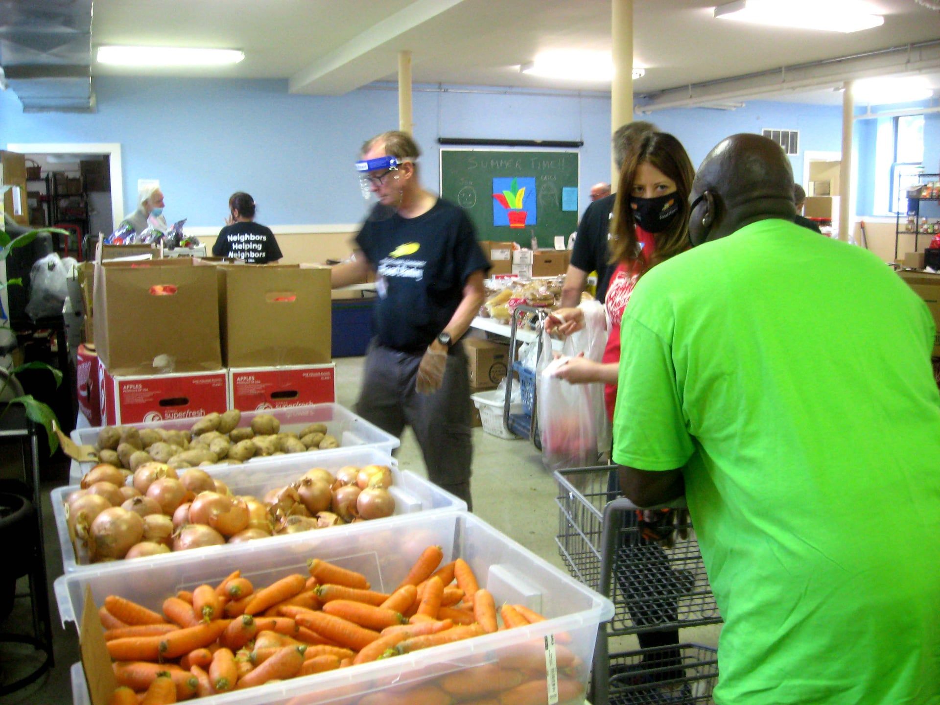 food pantry tour